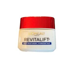 LOreal Paris RevitaLift Anti-Wrinkle & Firming Night Cream Moisturizer 1.7 Ounce
